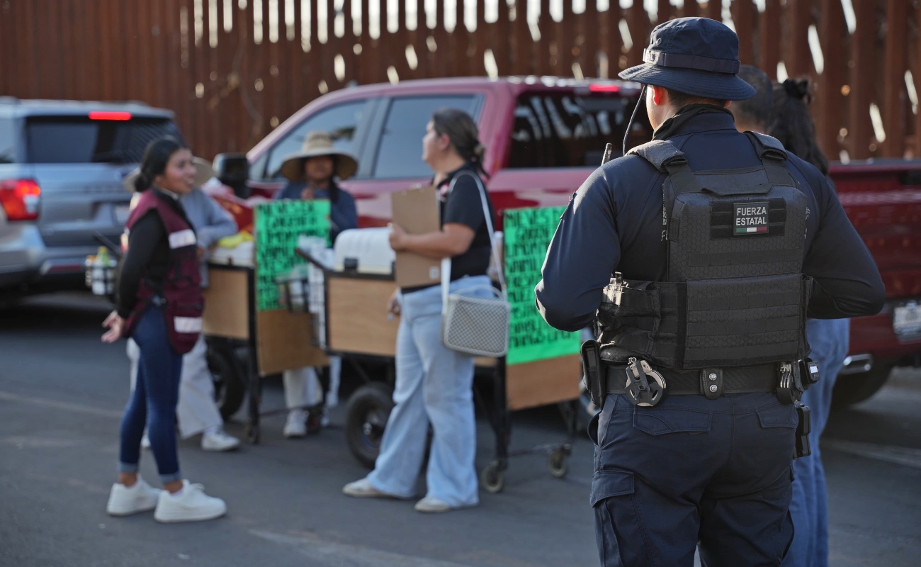Inicia operativo de reordenamiento social en la garita zona centro