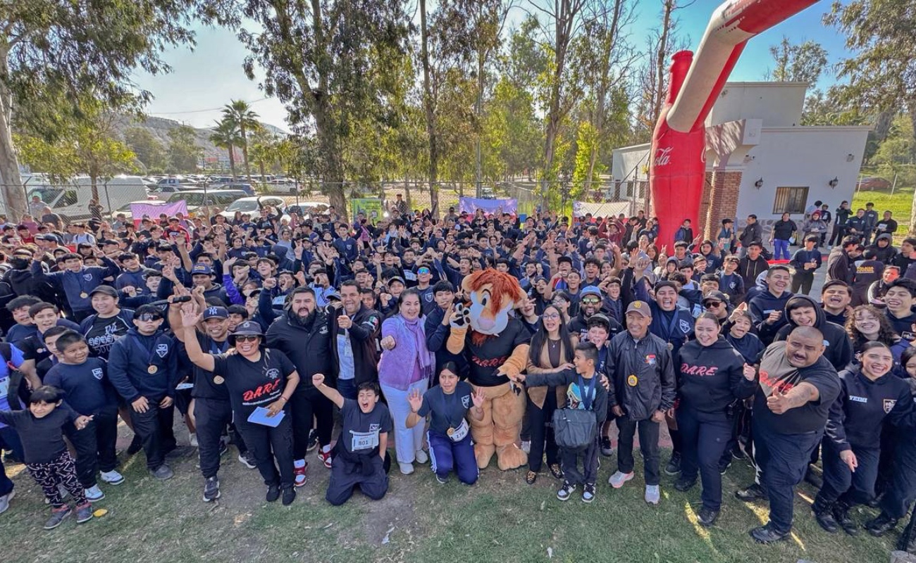 La carrera tuvo lugar en el Parque Morelos.