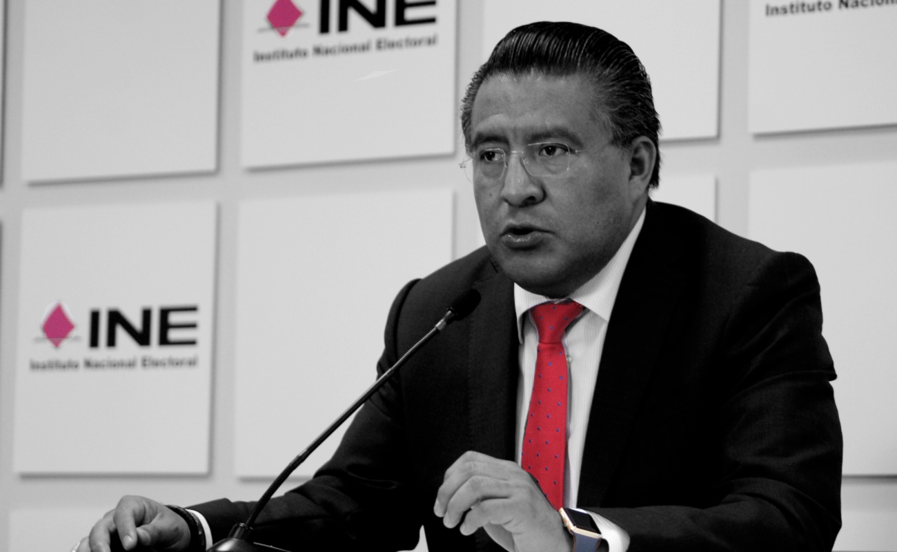 Horacio Duarte Olivares, representante de Morena ante el Instituto Nacional Electoral (INE).