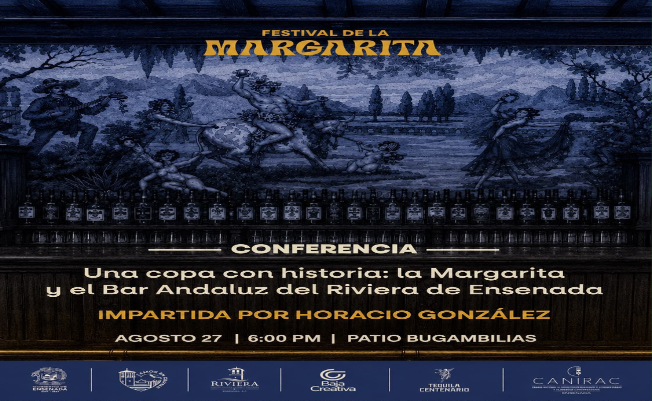 Invita Riviera a la conferencia “Una copa con historia: la Margarita y el Bar Andaluz del Riviera”