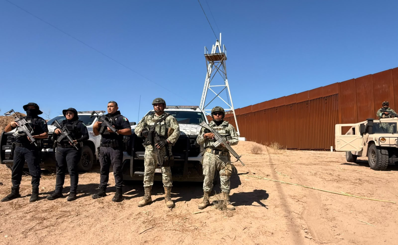 Coordinan operativo de seguridad fronteriza Baja California, Sonora y Estados Unidos