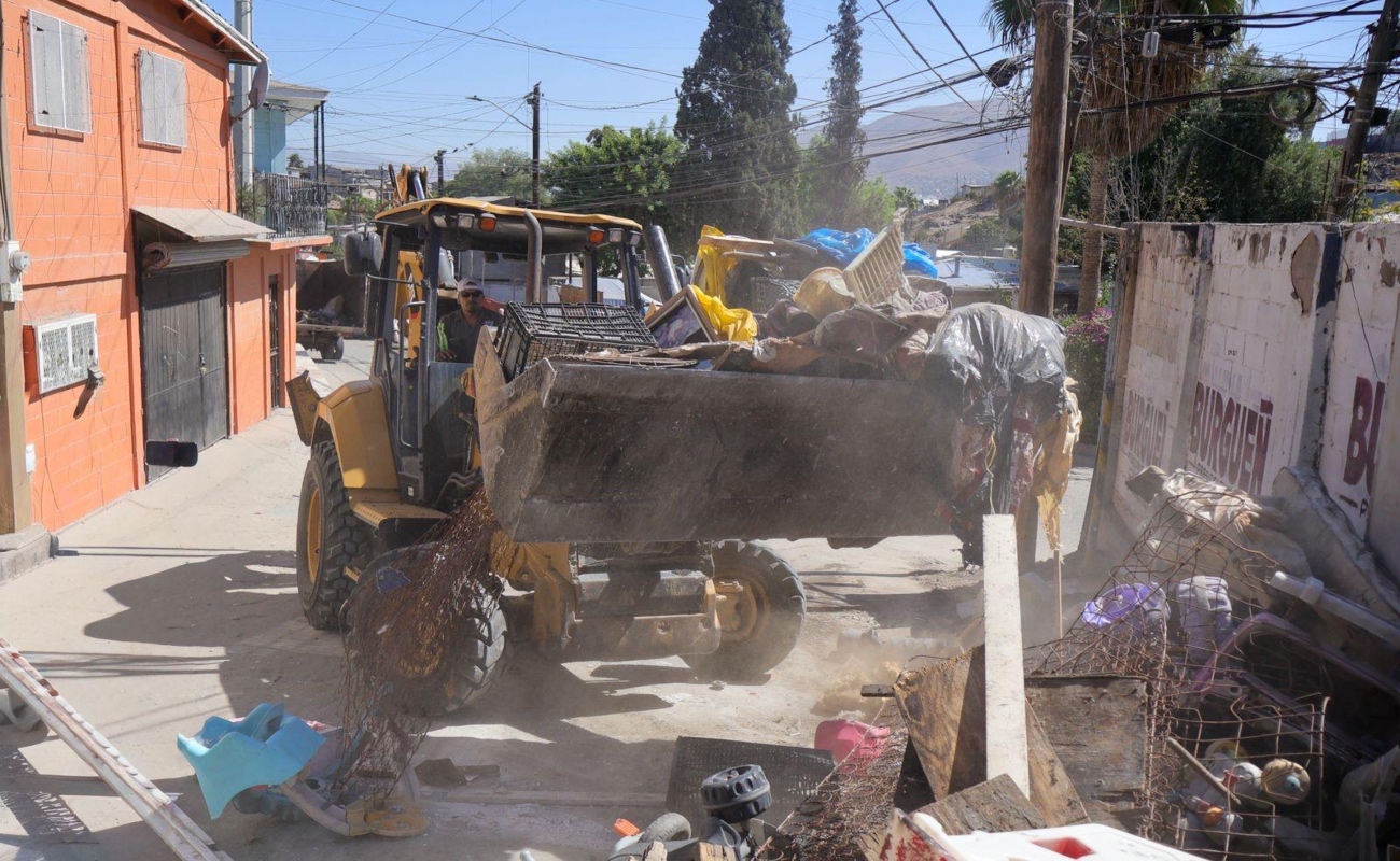 Recolectan más de 44 toneladas de basura en delegaciones Otay Centenario, La Mesa y Sánchez Taboada