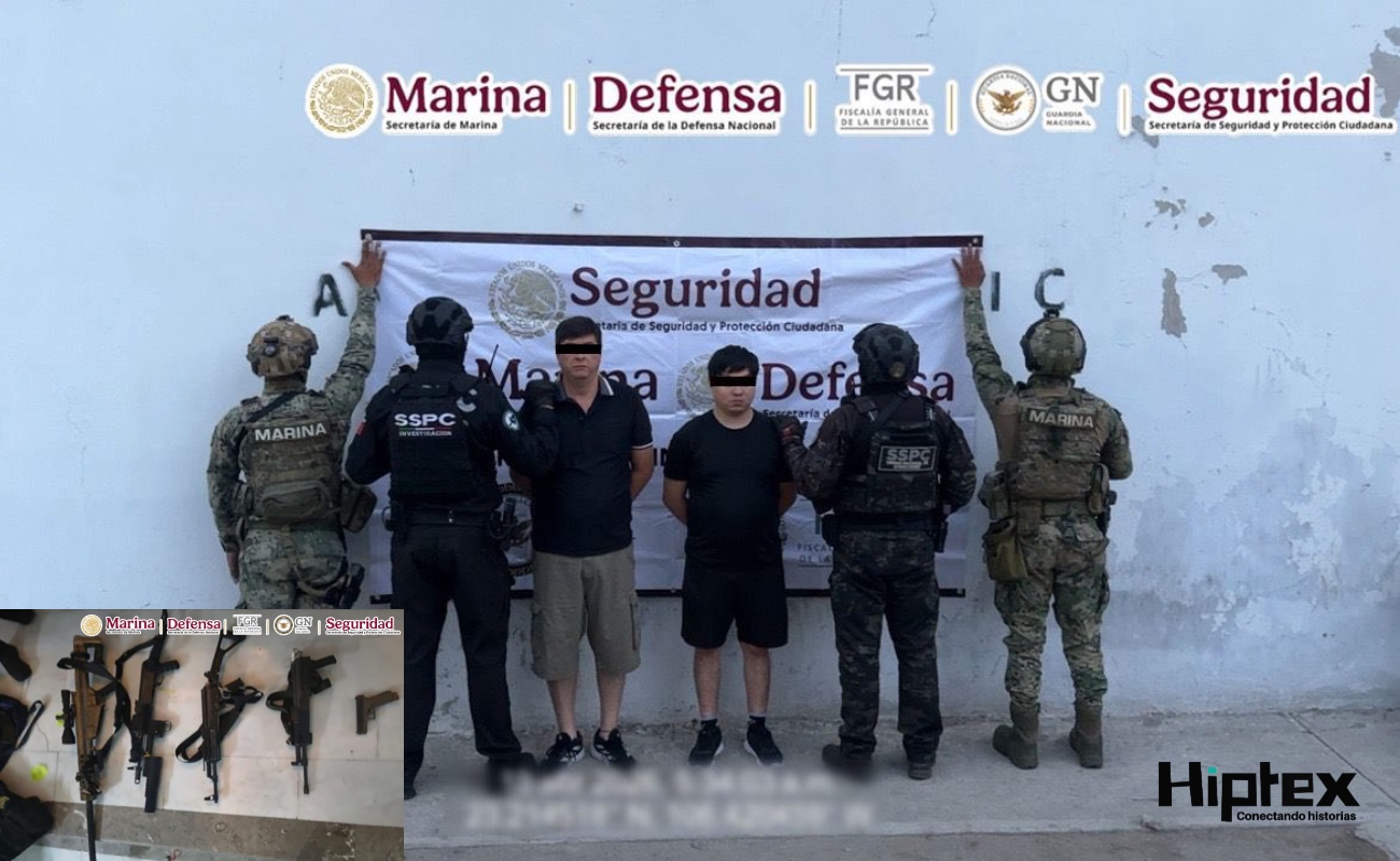 Detienen a dos presuntos integrantes de “Los Chapitos”