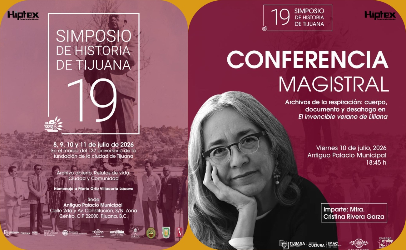 Dan a conocer programa cultural por el 137 aniversario de la fundación de Tijuana