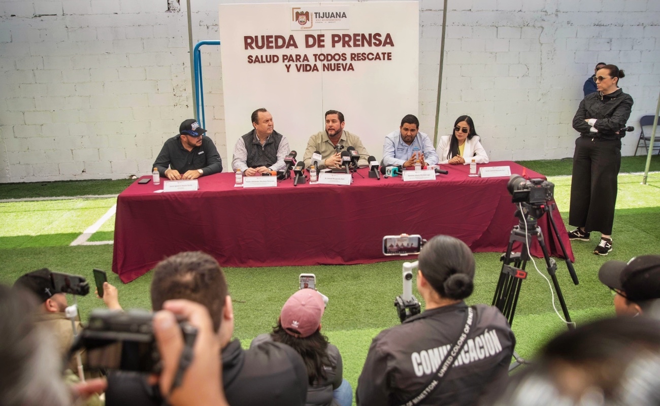 El Ayuntamiento de Tijuana presentó el programa “Salud Para Todos: Rescate y Vida Nueva”.