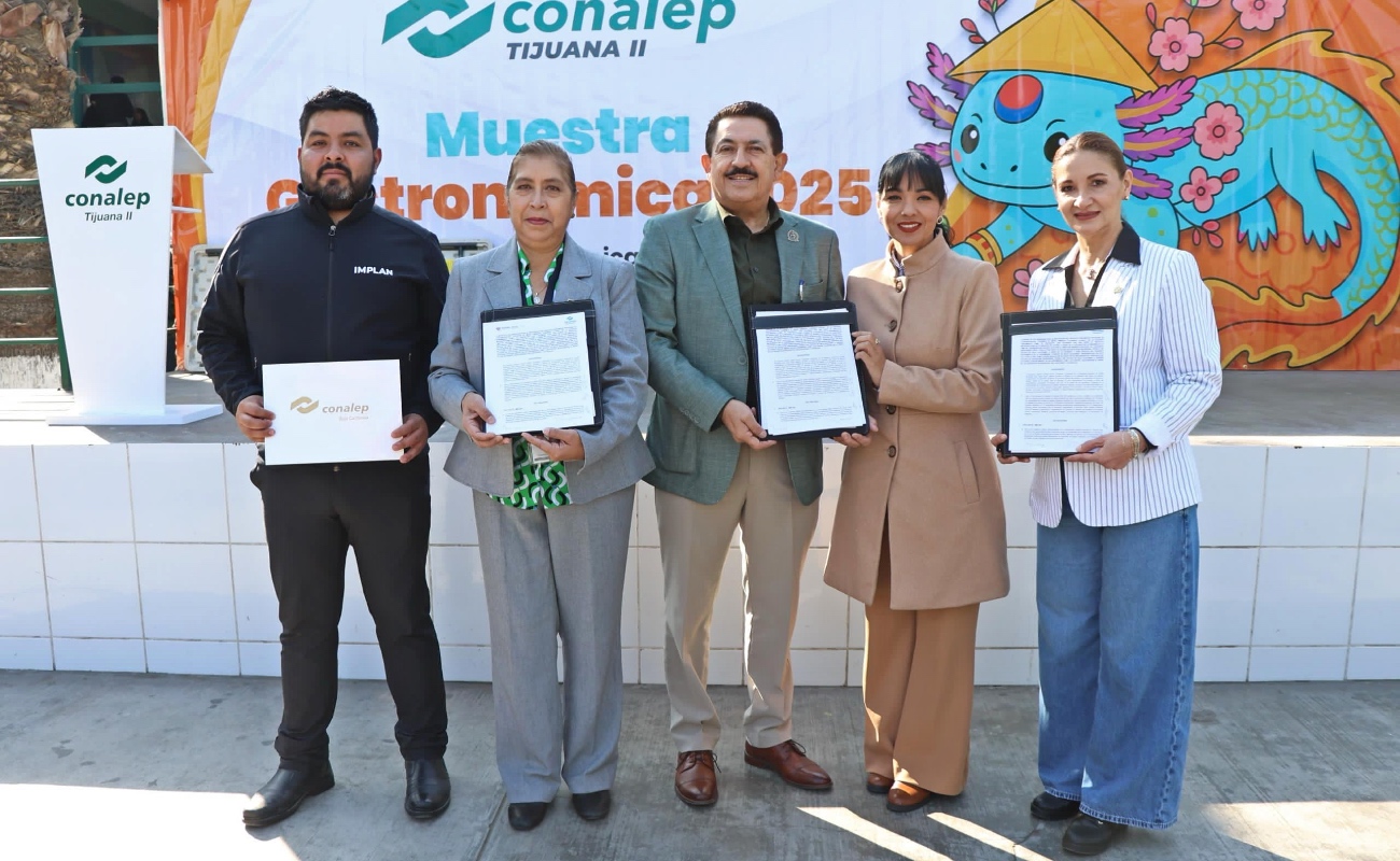 Firma Gobierno Municipal convenio de colaboración con Conalep para impulsar el programa ‘Cuidemos el Medio Ambiente, Cuidemos Tijuana’
