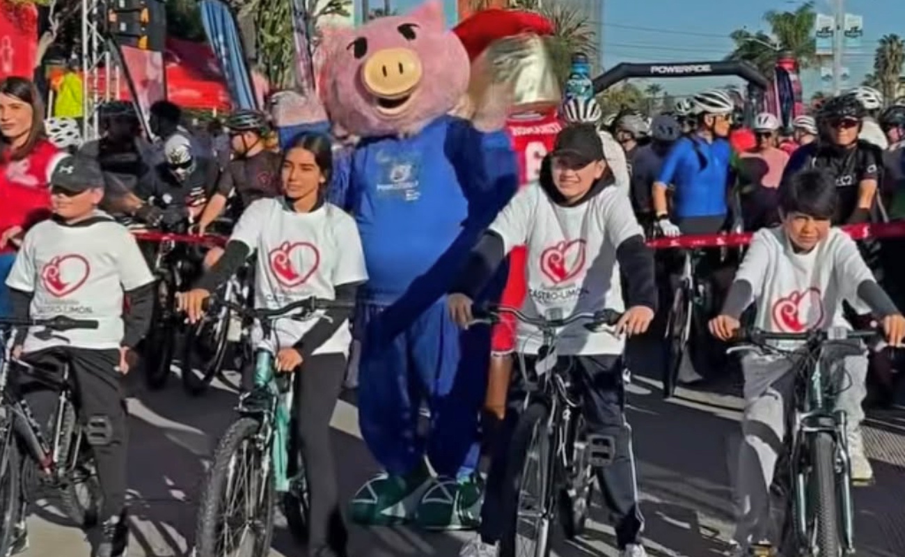 El recorrido de 76 kilómetros benefició a cinco pacientes de la Fundación Castro-Limón