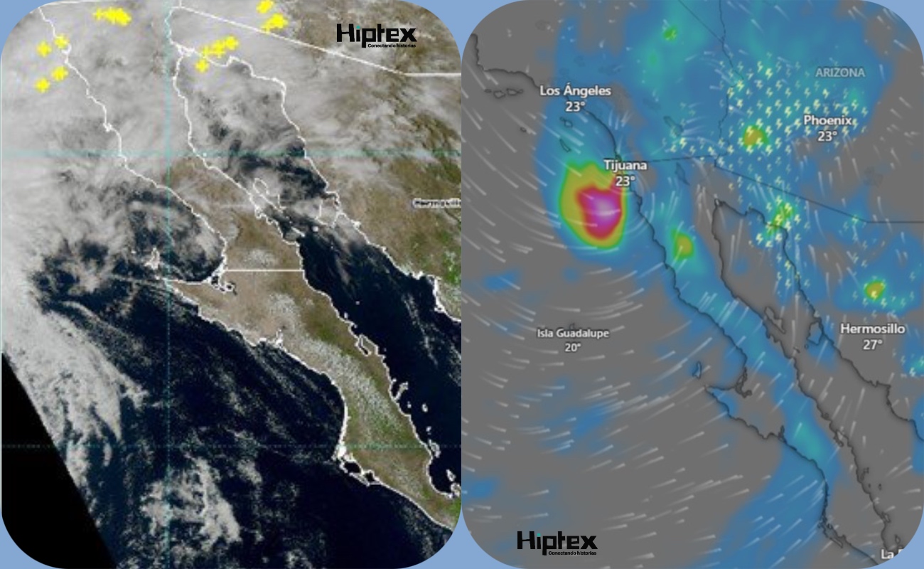La fase más crítica comenzará durante la tarde y noche de este sábado en San Quintín y Ensenada.