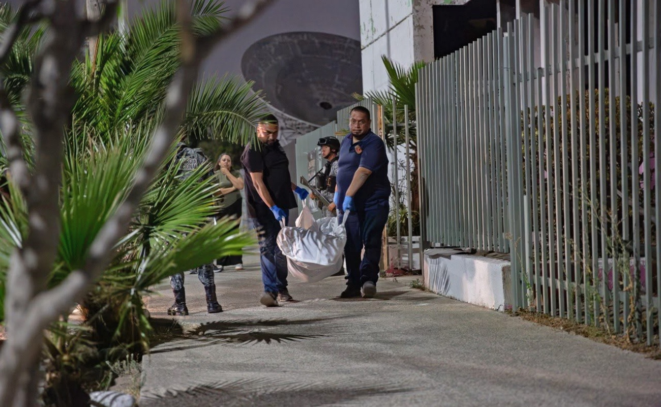 El occiso presentaba herida de arma de fuego en la cabeza.