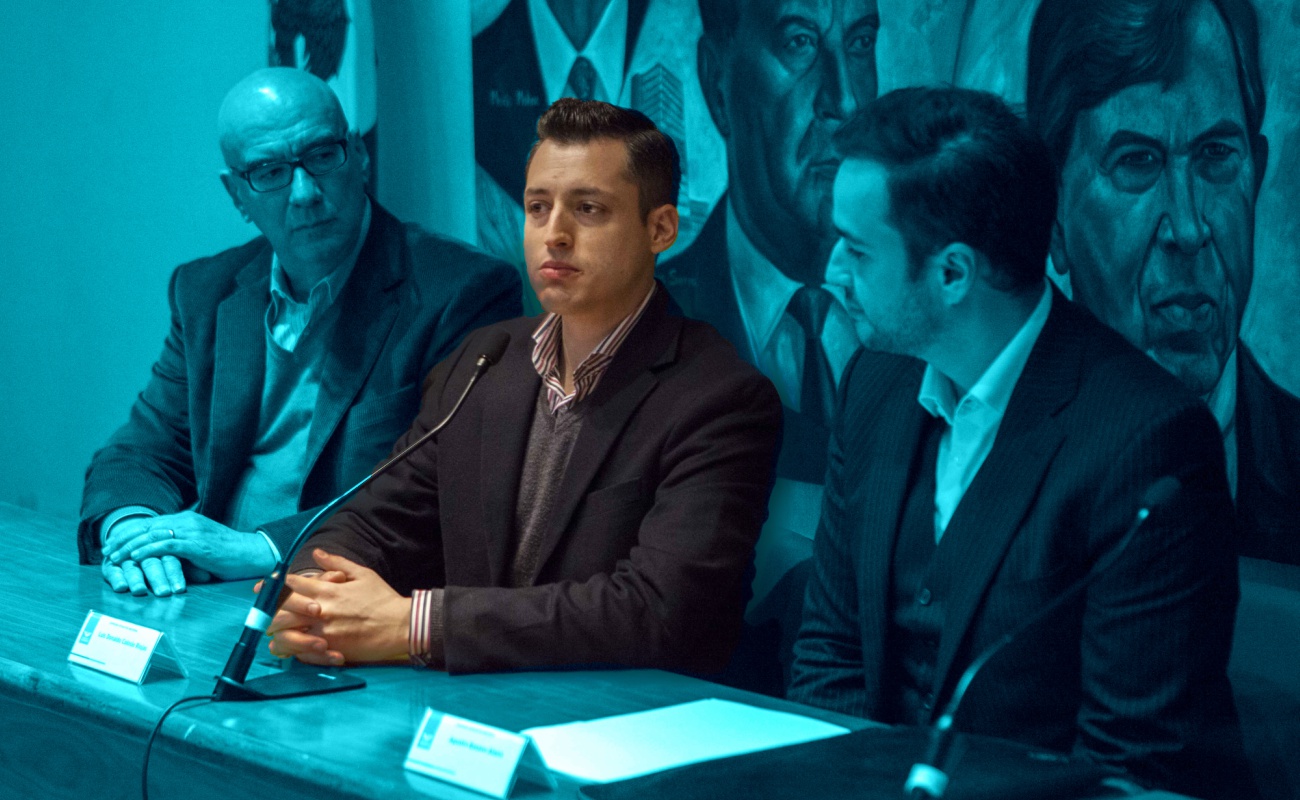 Luis Donaldo Riojas, aspirante por Movimiento Ciudadano (MC) a diputado local por el estado de Nuevo León.