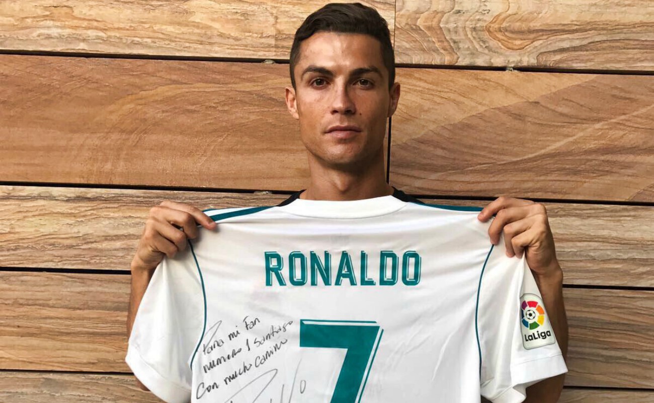 CR7 contacta a familiares de Santi, uno de los niños que murieron en el sismo