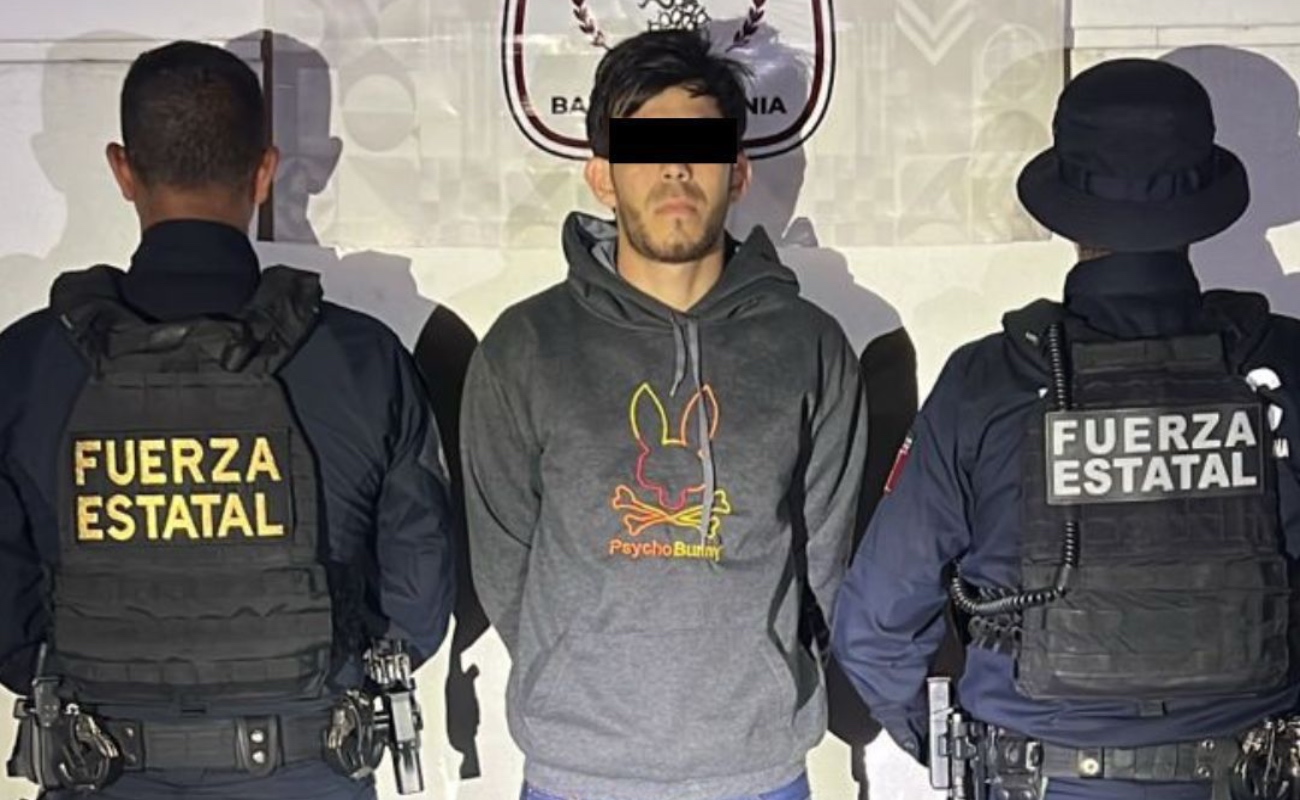 Detiene Fuerza Estatal a integrante de célula delictiva por homicidio