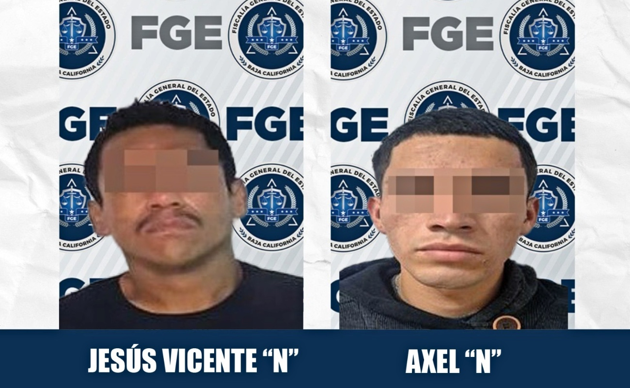 Logran prisión preventiva para dos asaltantes de comercios en Mexicali
