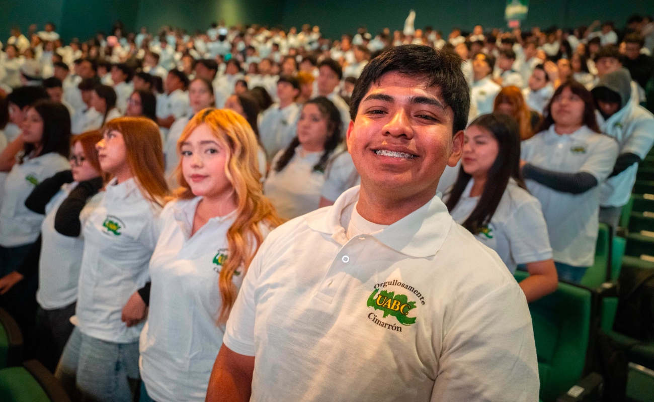 4,853 nuevos estudiantes comenzaron su formación profesional en la UABC.  Foto: Omar Martínez