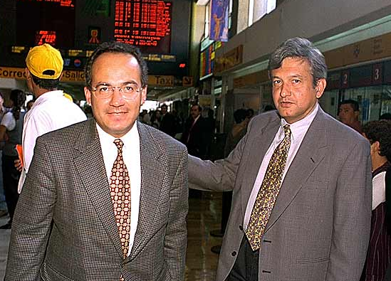 Calderón destacó que todos los seguidores son radicales que creen que "los malos somos todos nosotros, ésa es la gente que hay en los seguidores de Andrés Manuel".