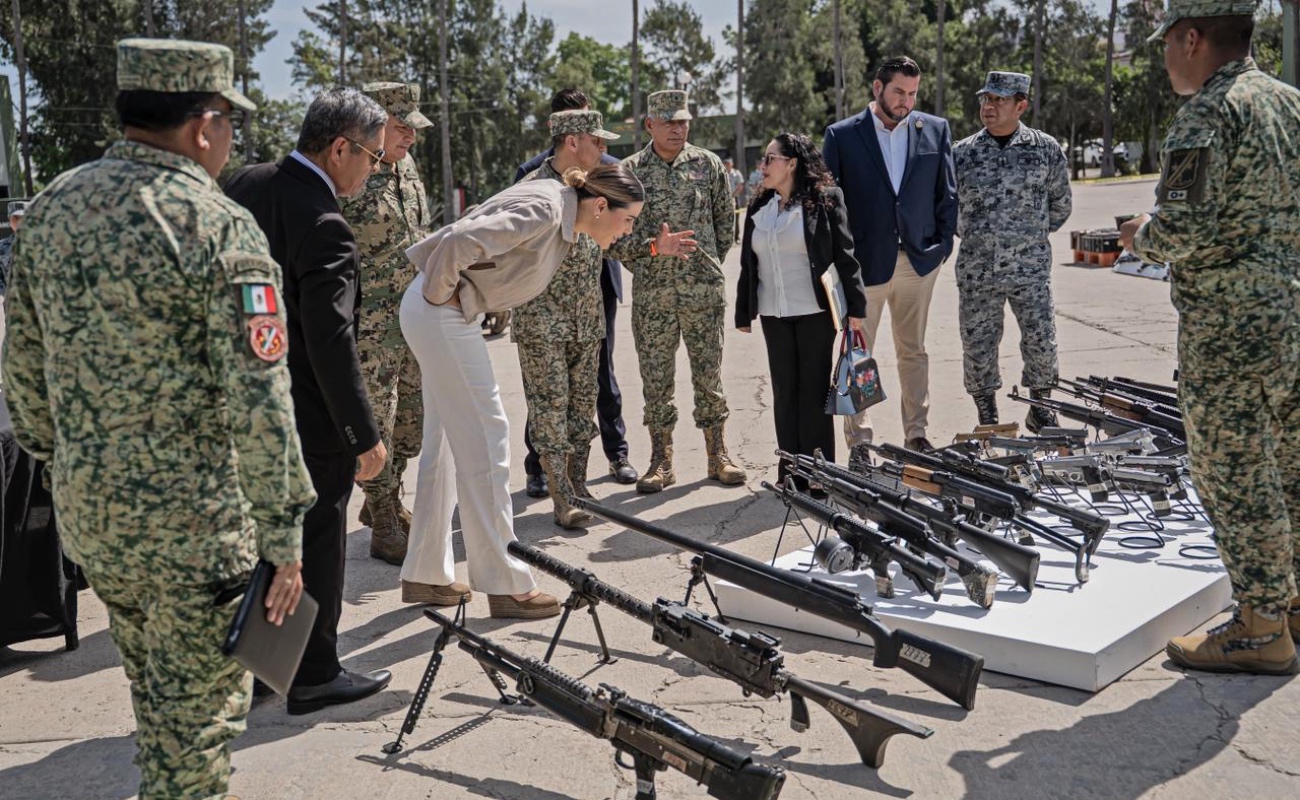 Destruyen en BC más de 1 mil 700 armas decomisadas para fortalecer la paz