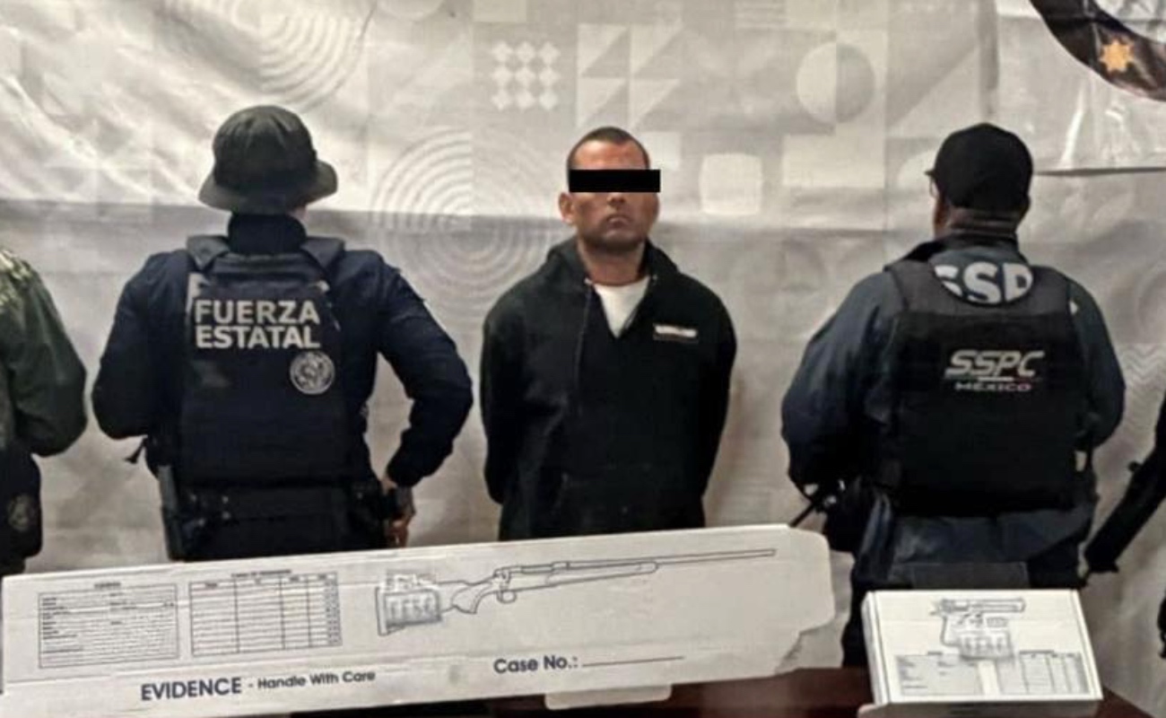 Mario Alfonso “N”, de 37 años, el detenido.