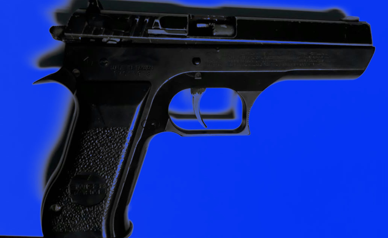 Con esta “arma” el asaltante perpetraba asaltos en la delegación Sánchez Taboada.
