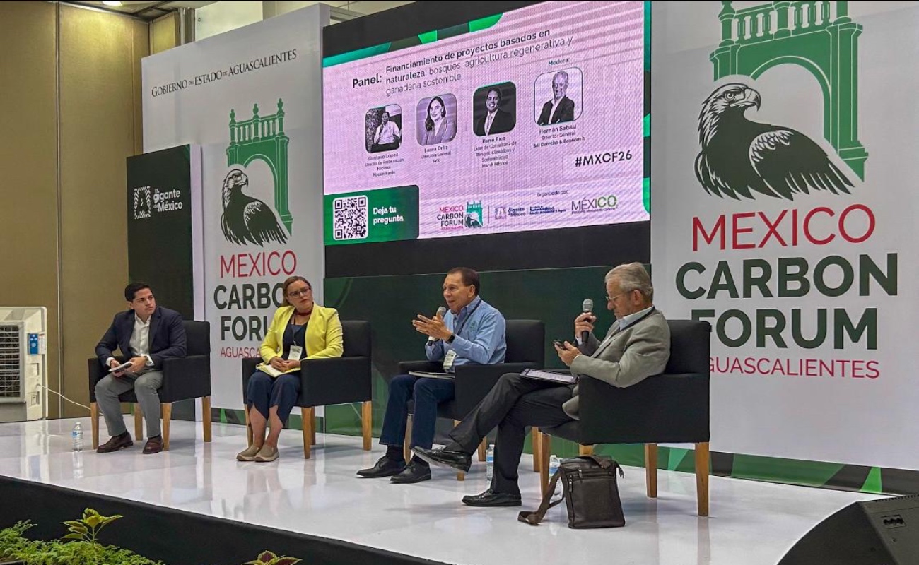 Posiciona Nación Verde restauración forestal en foro de carbono