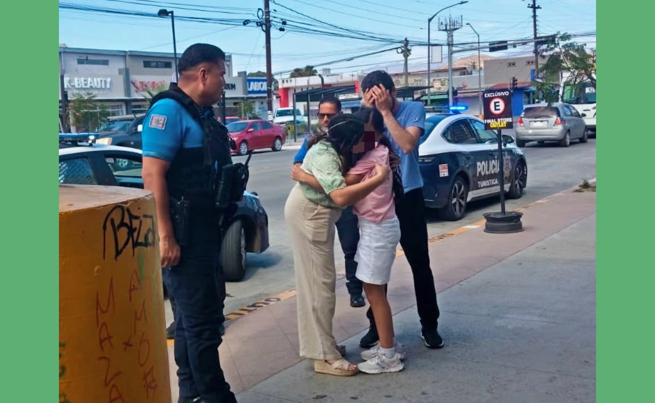 Localiza Policía de Ensenada a menor extraviada
