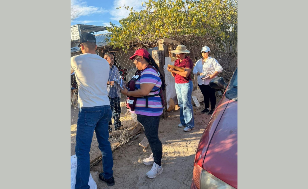 Morena fortalece el contacto directo con la ciudadanía en recorrido casa por casa en Baja California