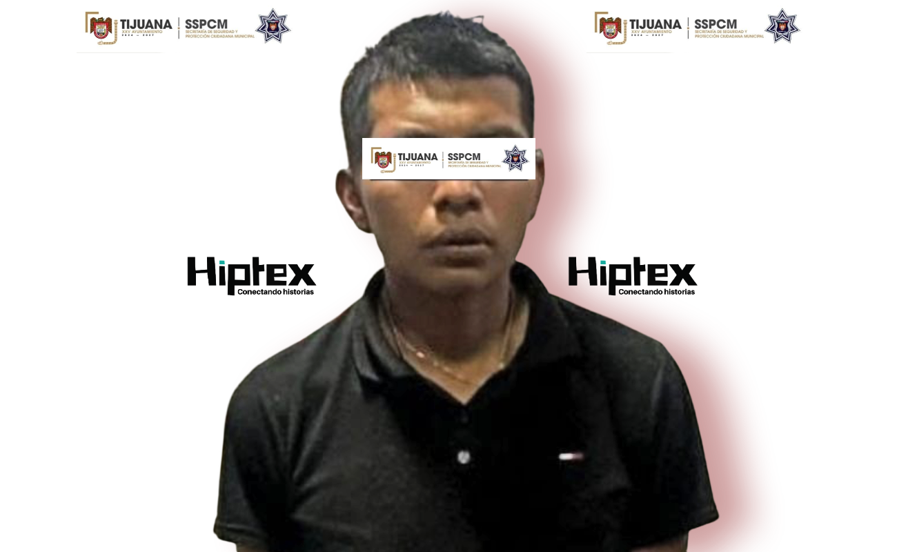 José Jaime “N”, de 25 años, el detenido.