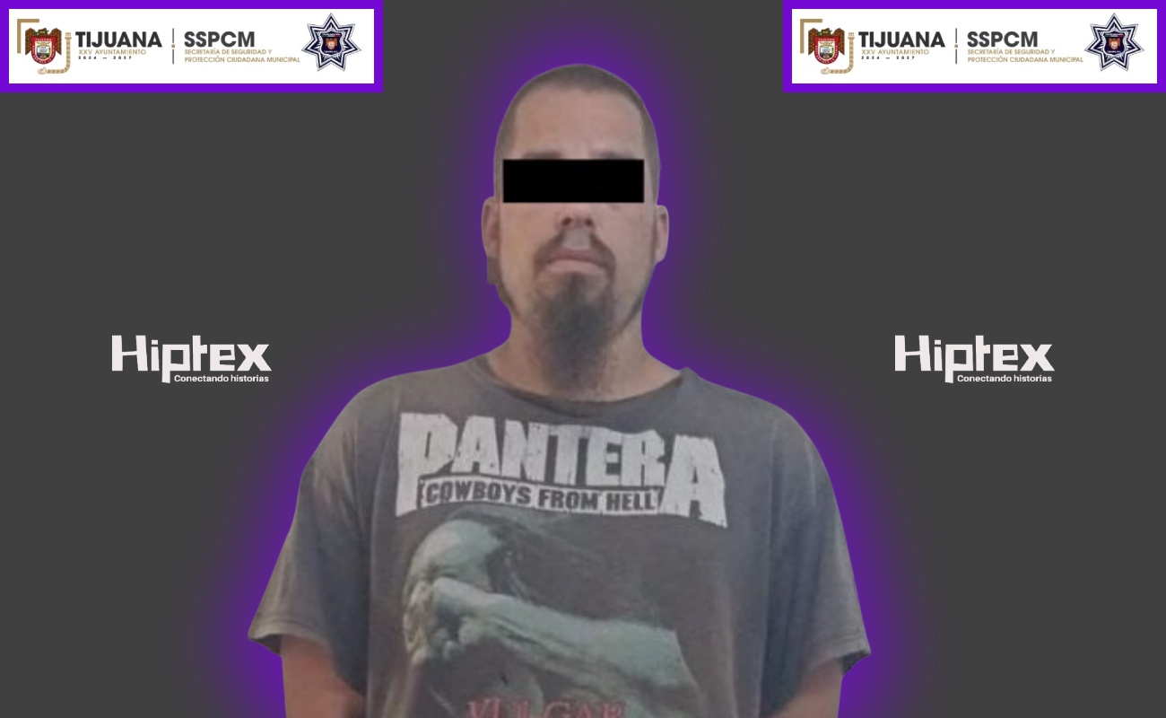 Detienen a suizo por golpear a su pareja sentimental en Tijuana