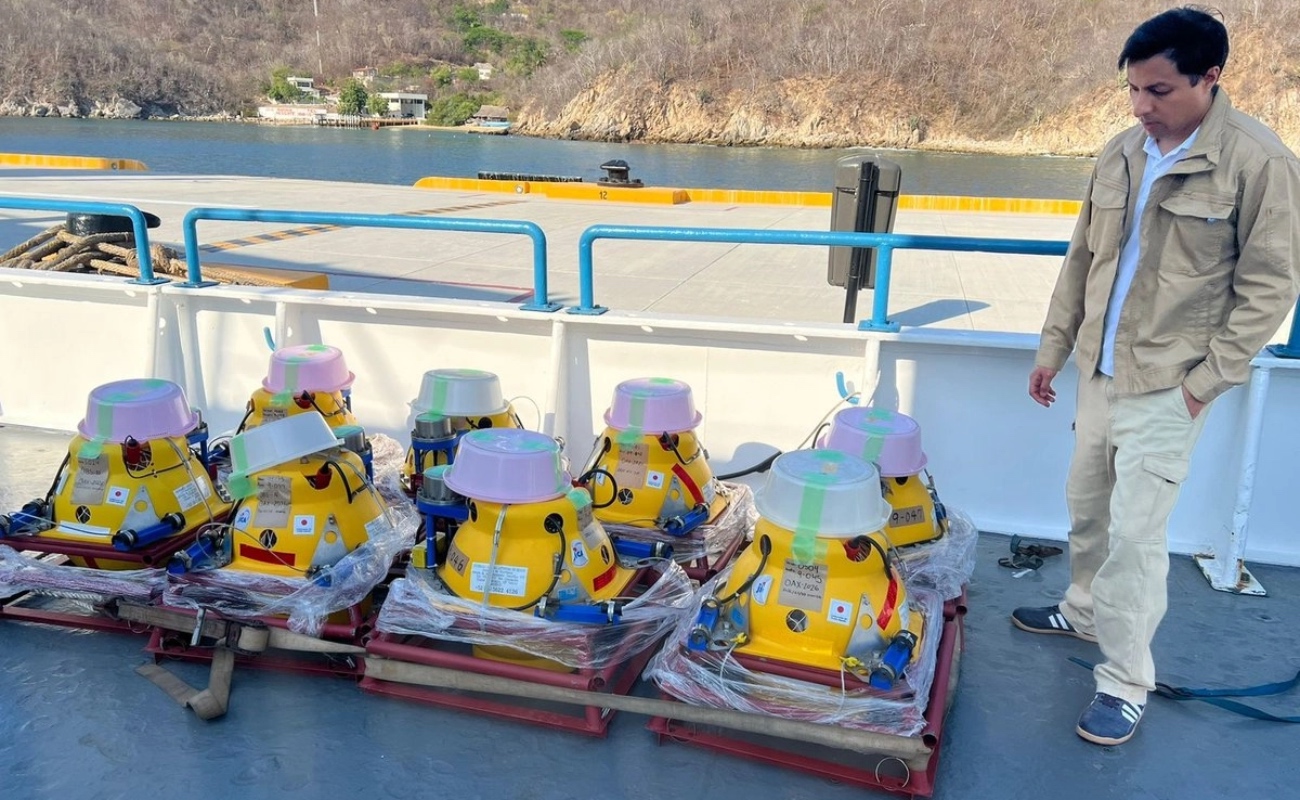 México y Japón unen esfuerzos para anticipar sismos y tsunamis desde el fondo del océano
