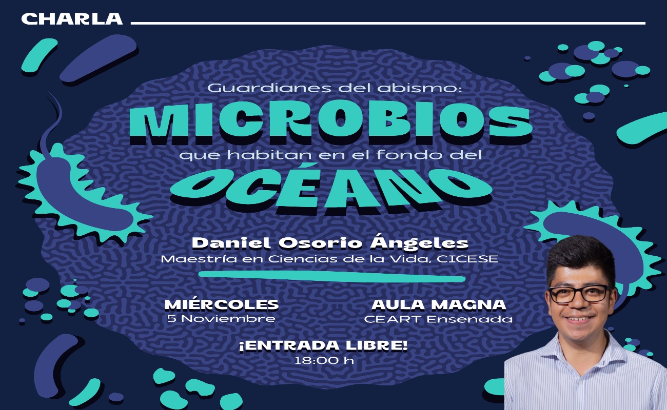 Invita el CICESE a charla sobre microbios marinos