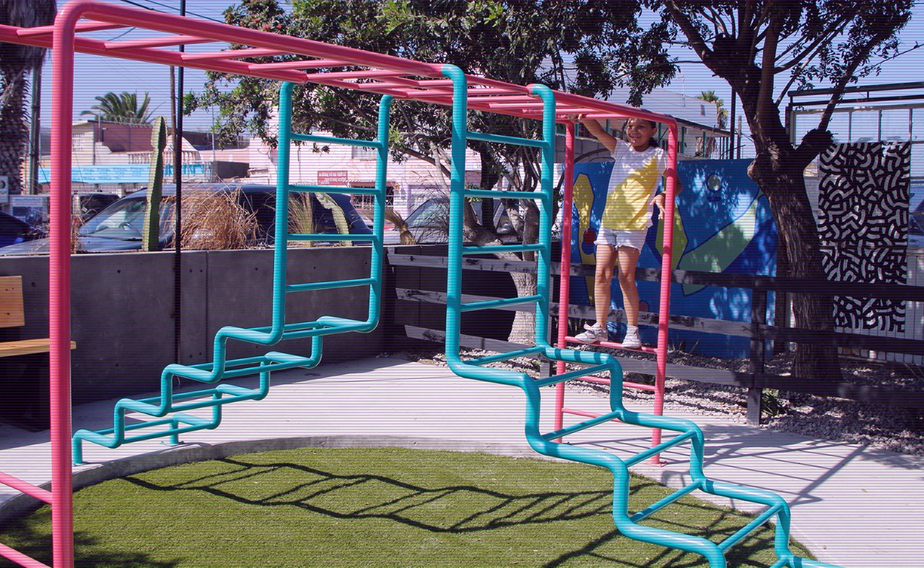 El micro parque beneficiará a colonos, comerciantes  y turistas.