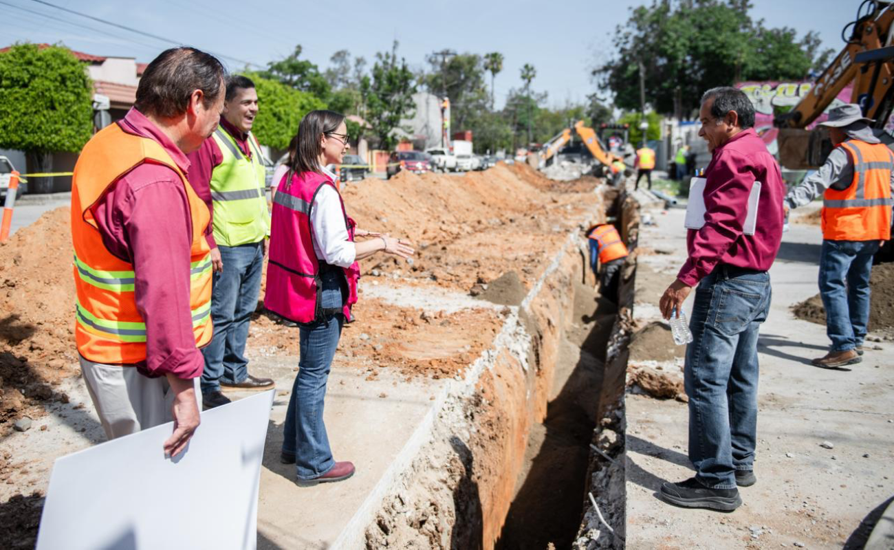 Estas obras nos permiten que el servicio sea más constante y llegue en mejores condiciones a las familias.