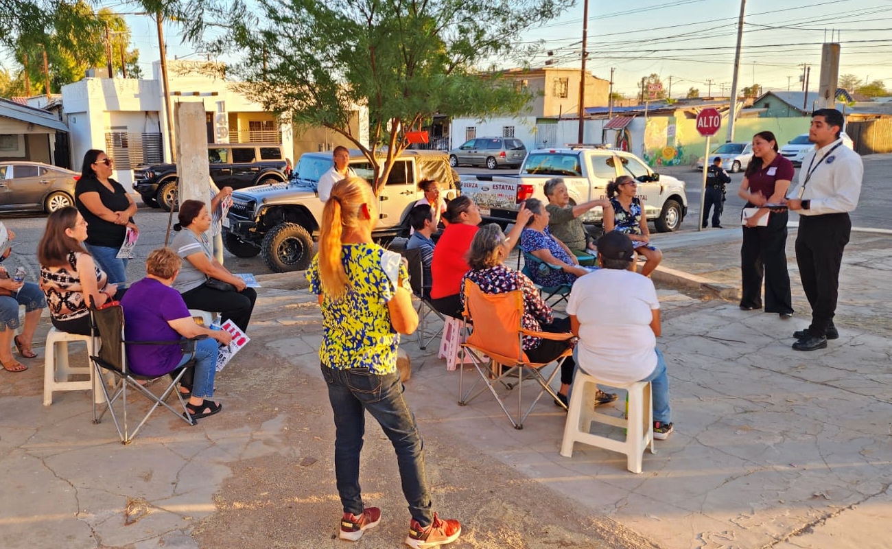 Fortalece FGE acercamiento ciudadano en colonias de Mexicali