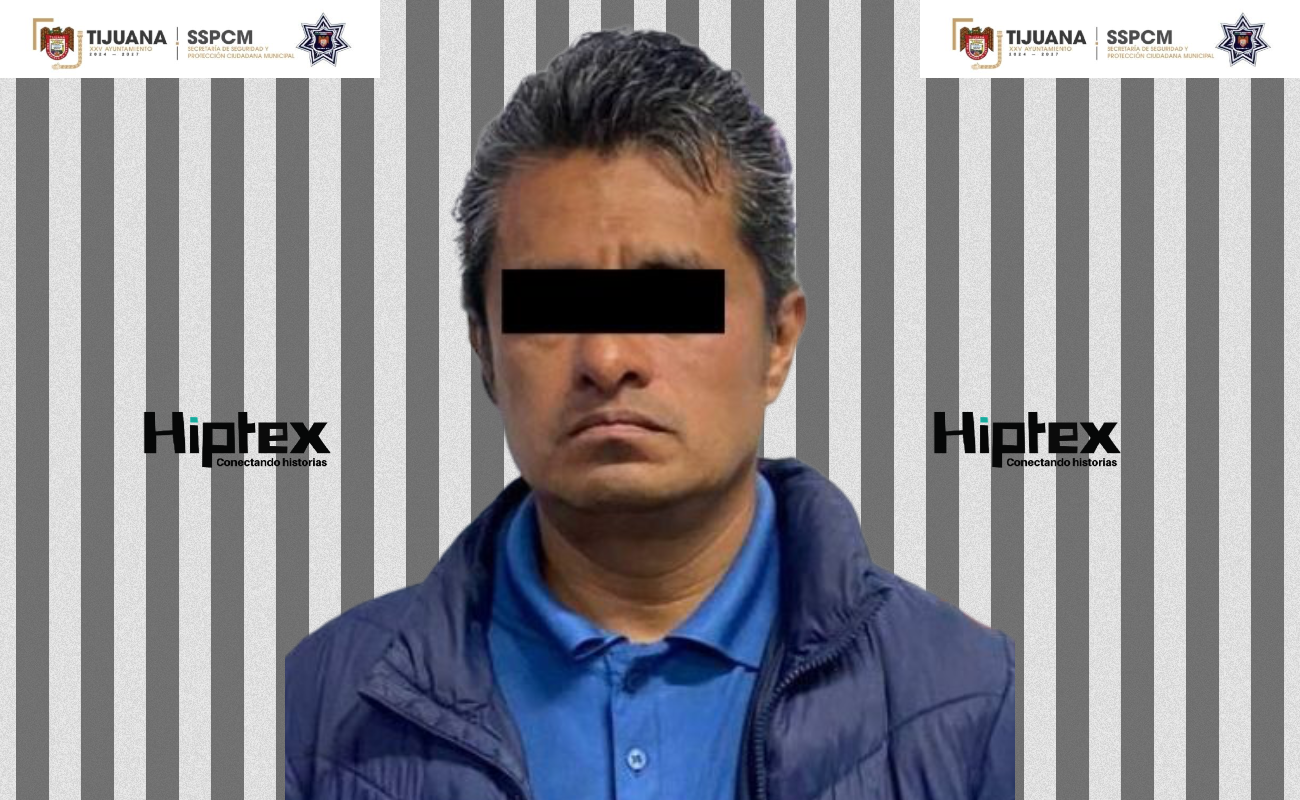 Por agredir física y verbalmente a su esposa, sujeto fue detenido por la Policía Municipal de Tijuana