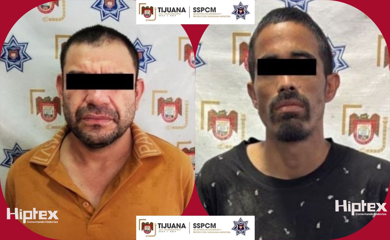 Aseguran a dos por portación de arma de fuego en Tijuana