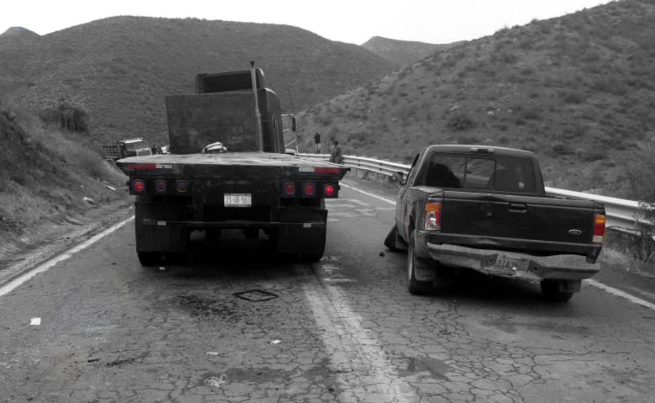 Según las autoridades, a las 13:12 horas se suscitó el accidente de tránsito en el lugar.