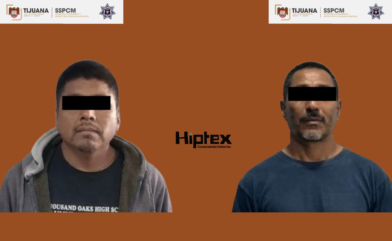 Capturan a dos sujetos con órdenes de aprehensión vigentes en distintos hechos