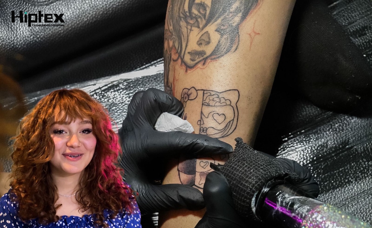 Naomi Conde, la joven tatuadora de 15 años que busca dejar huella en Tijuana