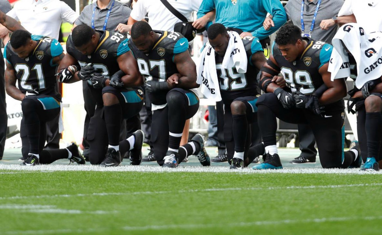 Jugadores de NFL se revelan contra Trump
