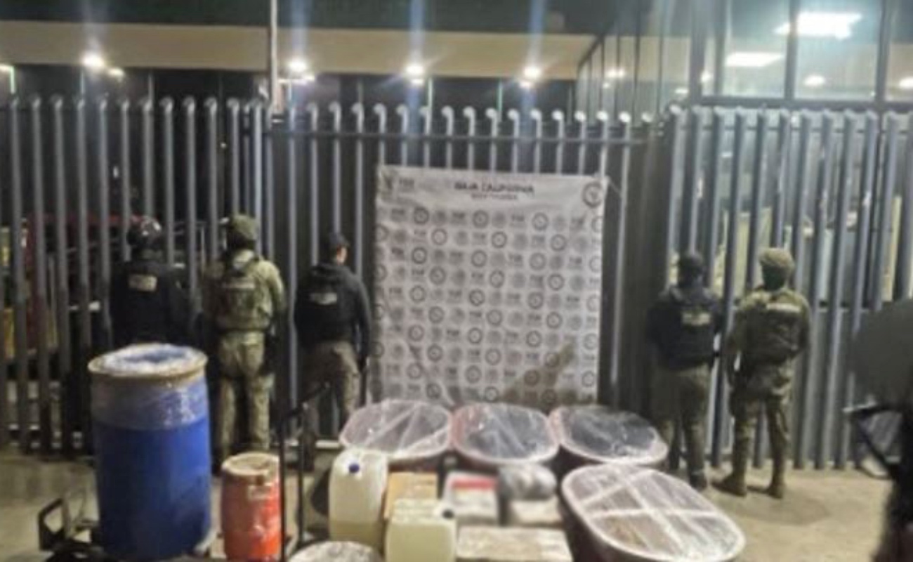 El operativo contó con el apoyo de Semar y Sedena.