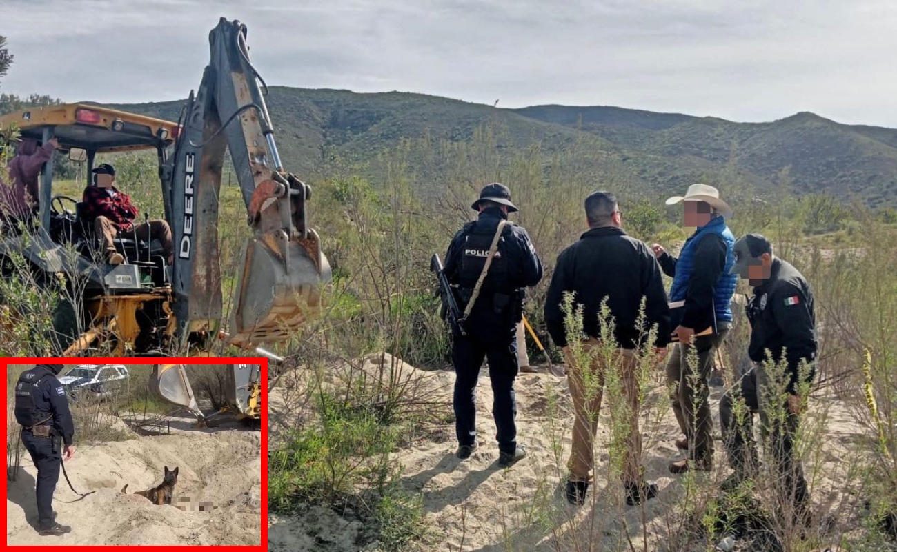El hallazgo fue en el cauce del arroyo Guadalupe.