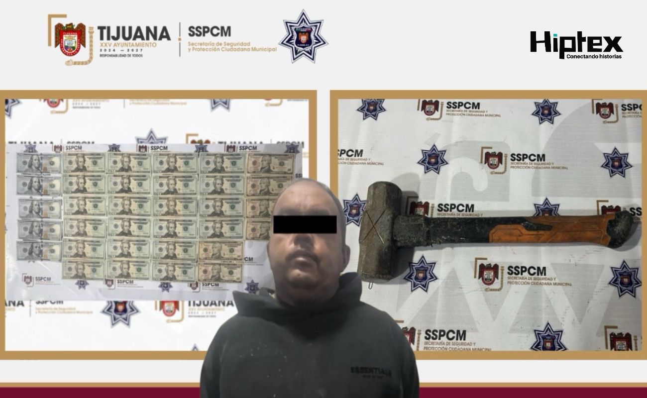 Captura Policía Municipal a presunto involucrado en robo en notaría