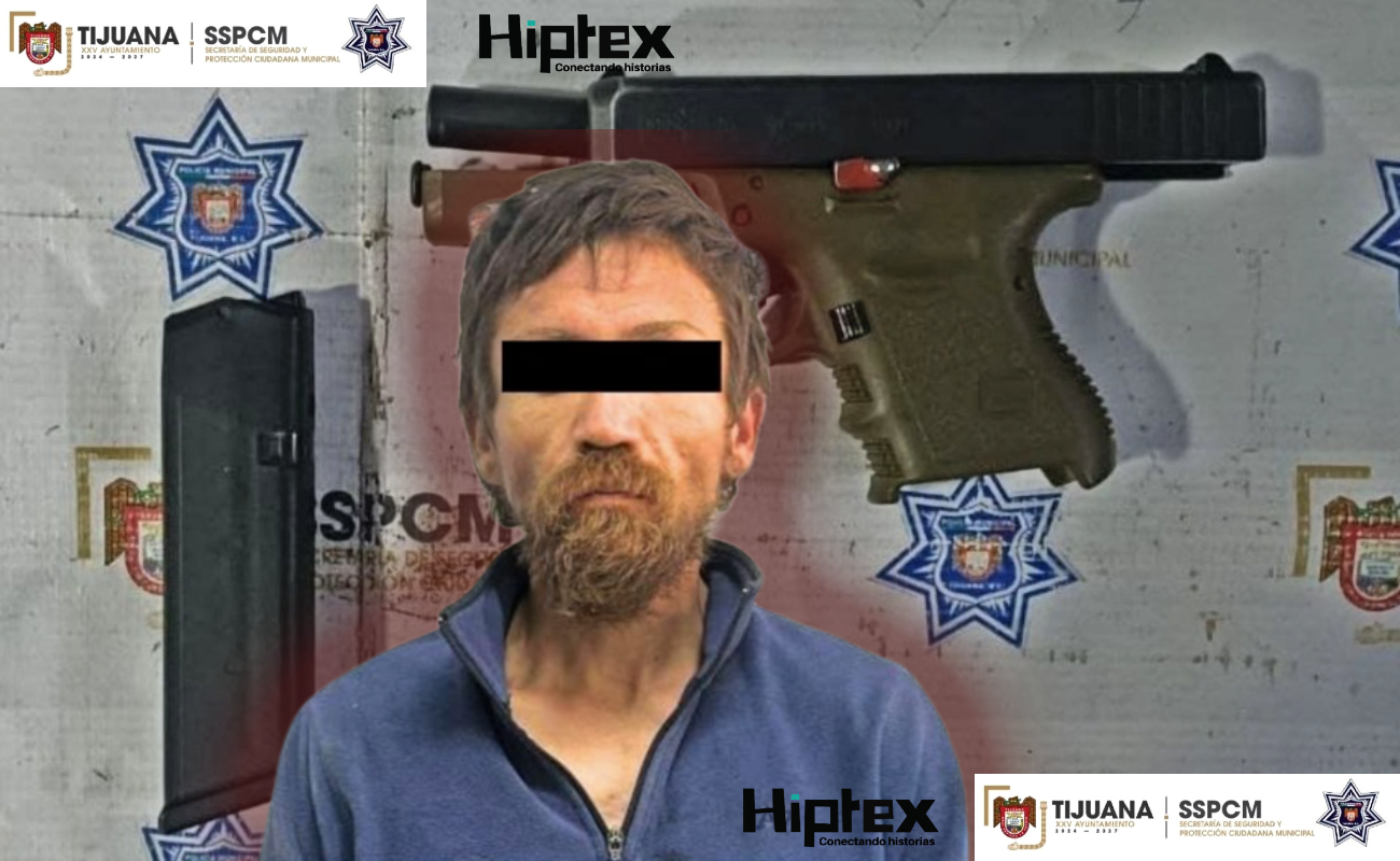 Denuncia ciudadana permite la detención de sujeto armado