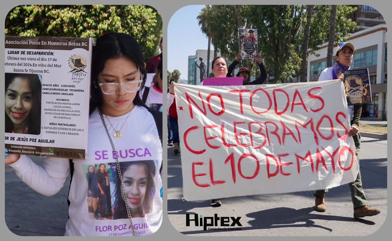 Madres buscadoras marchan en Tijuana este 10 de Mayo: “No es fiesta, es de lucha y protesta”