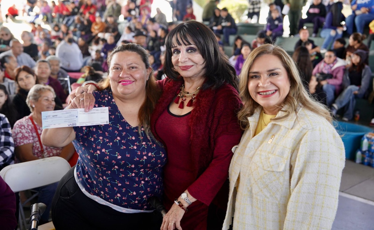 Beneficiaron al primer grupo como parte de la tercera entrega de apoyos del año por parte de DIF Mexicali.