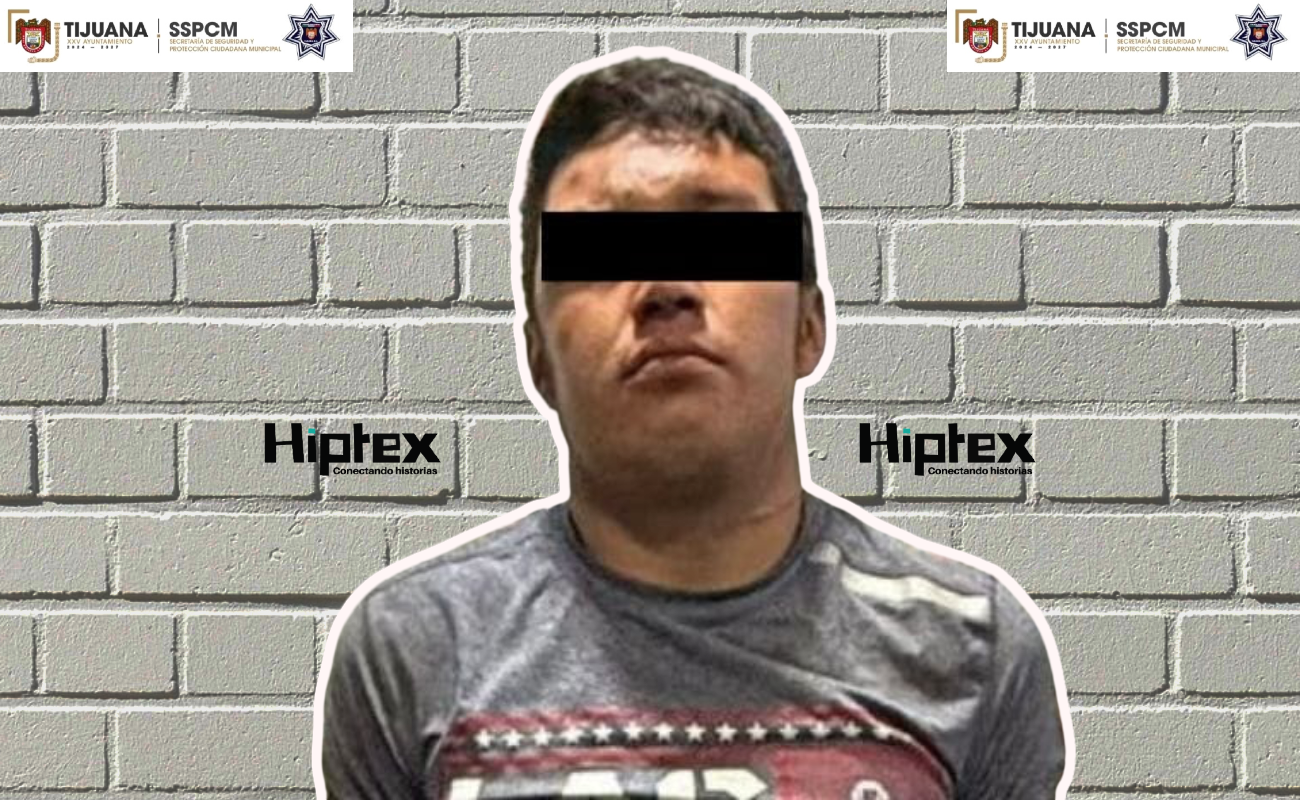Luis Humberto "N", de 28 años, el detenido.