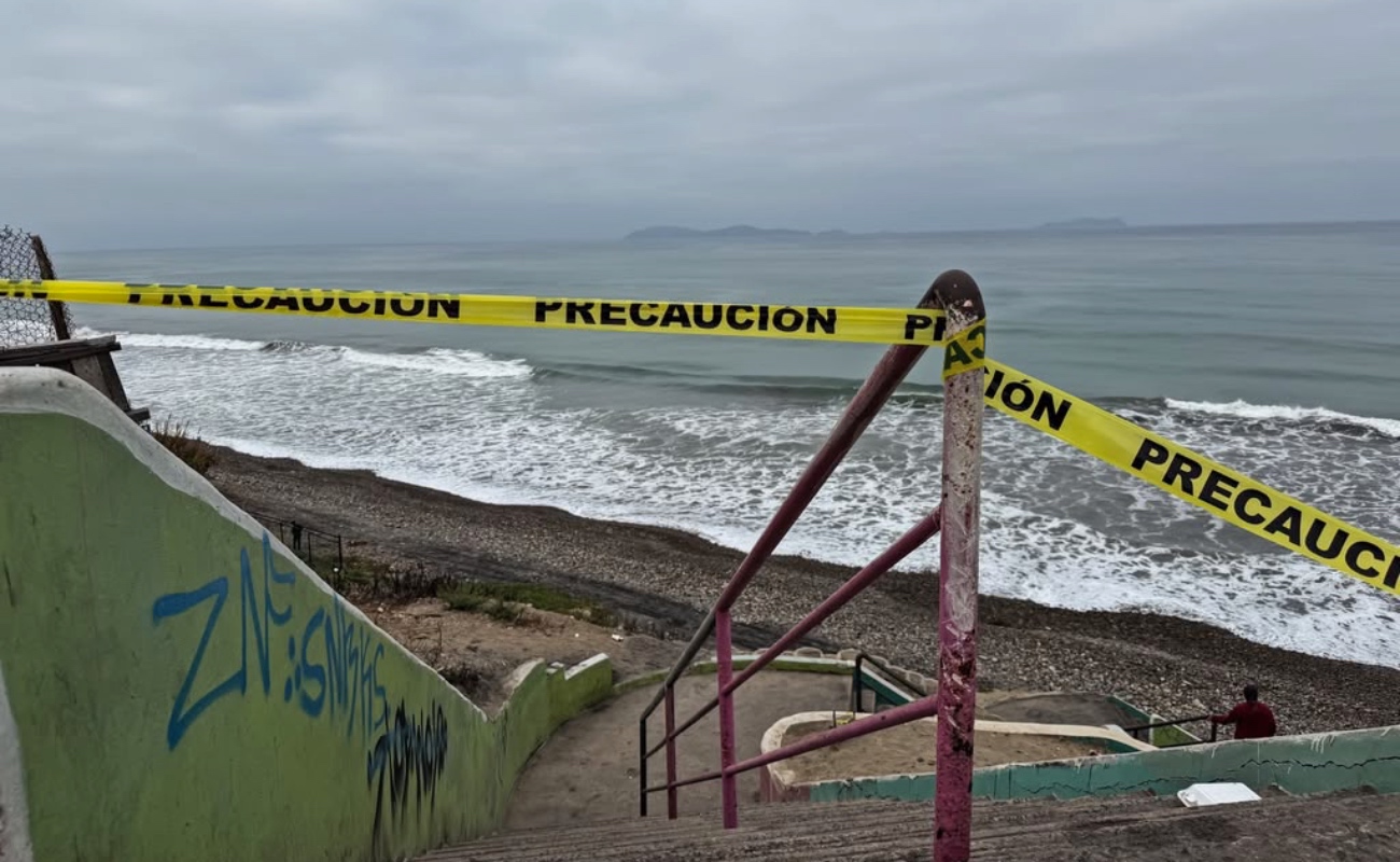 Localizan sin vida a menor arrastrado por el mar en Playas de Tijuana