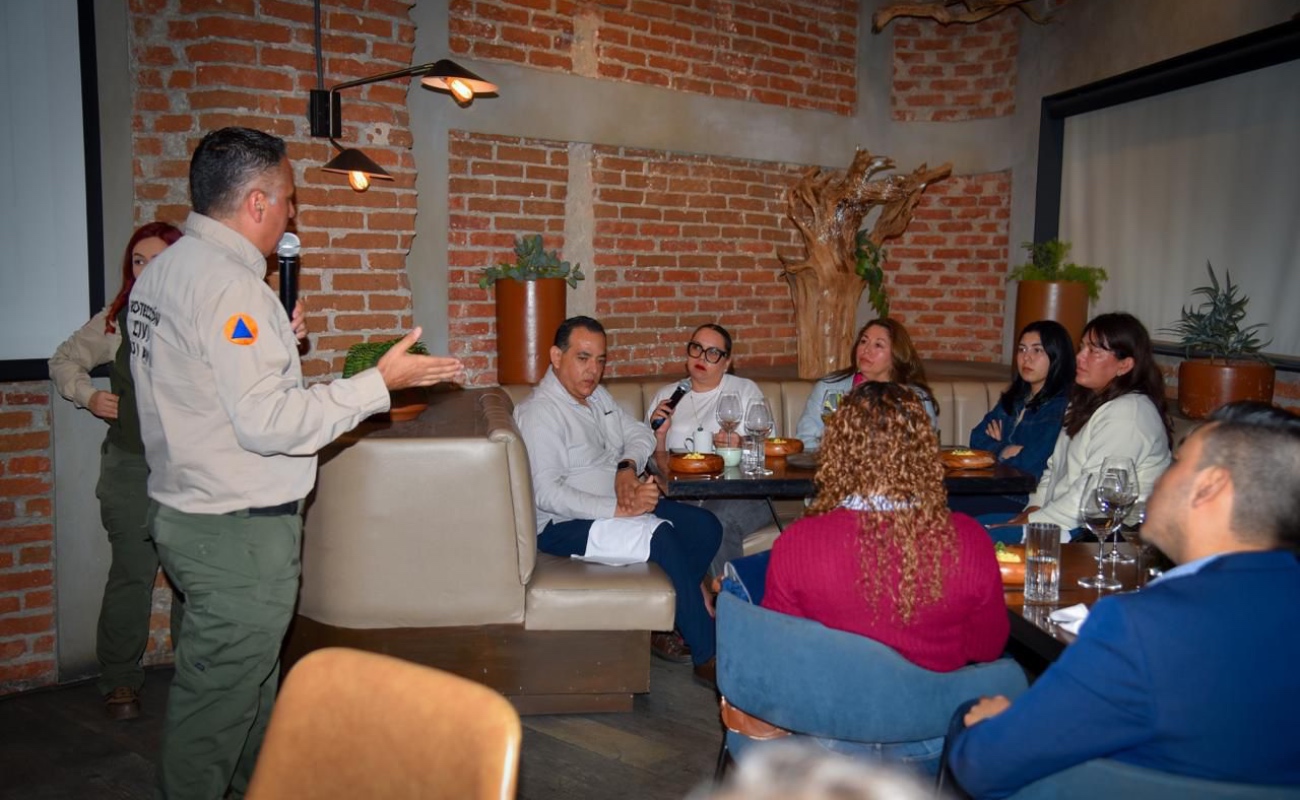 Aborda CANIRAC Tijuana plan interno de Protección Civil municipal para asociados