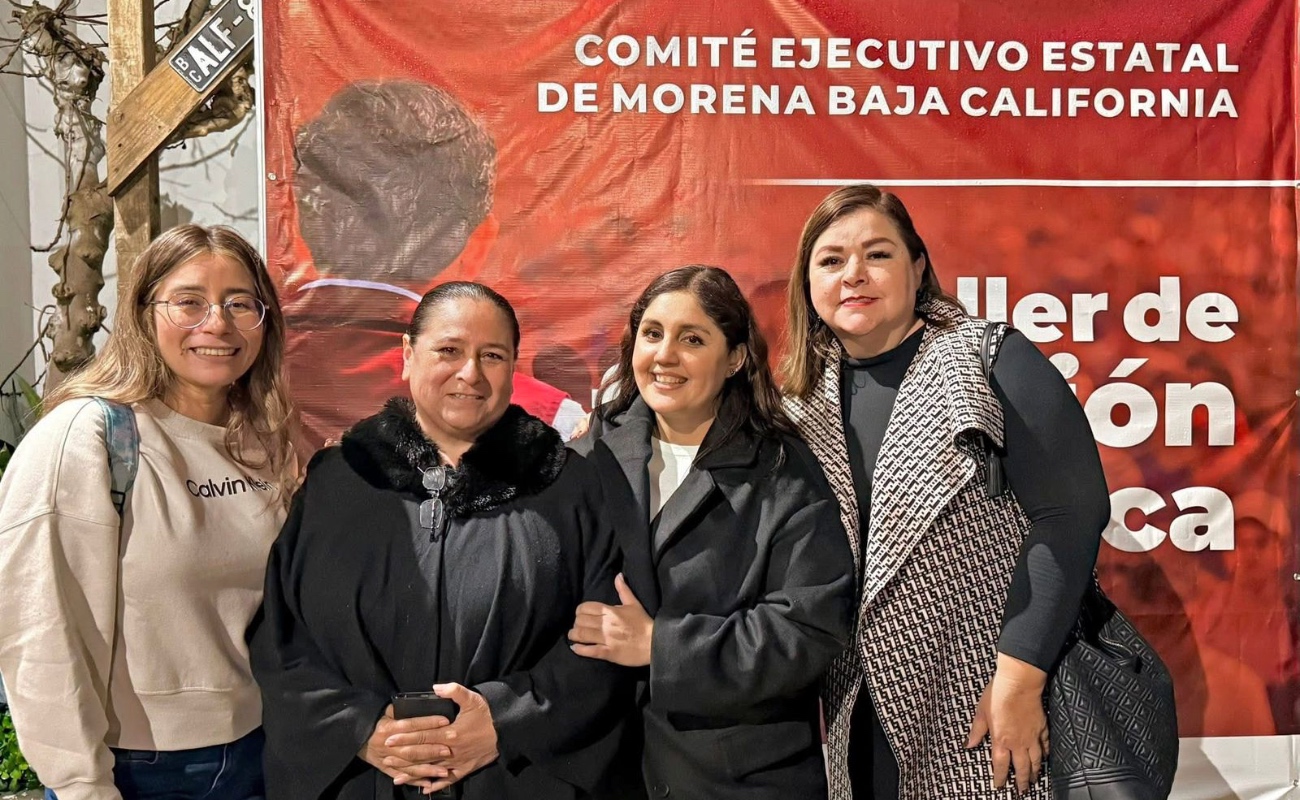 Morena Baja California invita a su militancia a un taller sobre “Autoridad Genuina y Construcción de Comunidad” en Casa Morena Tijuana, el 29 de enero a las 6:00 p.m.