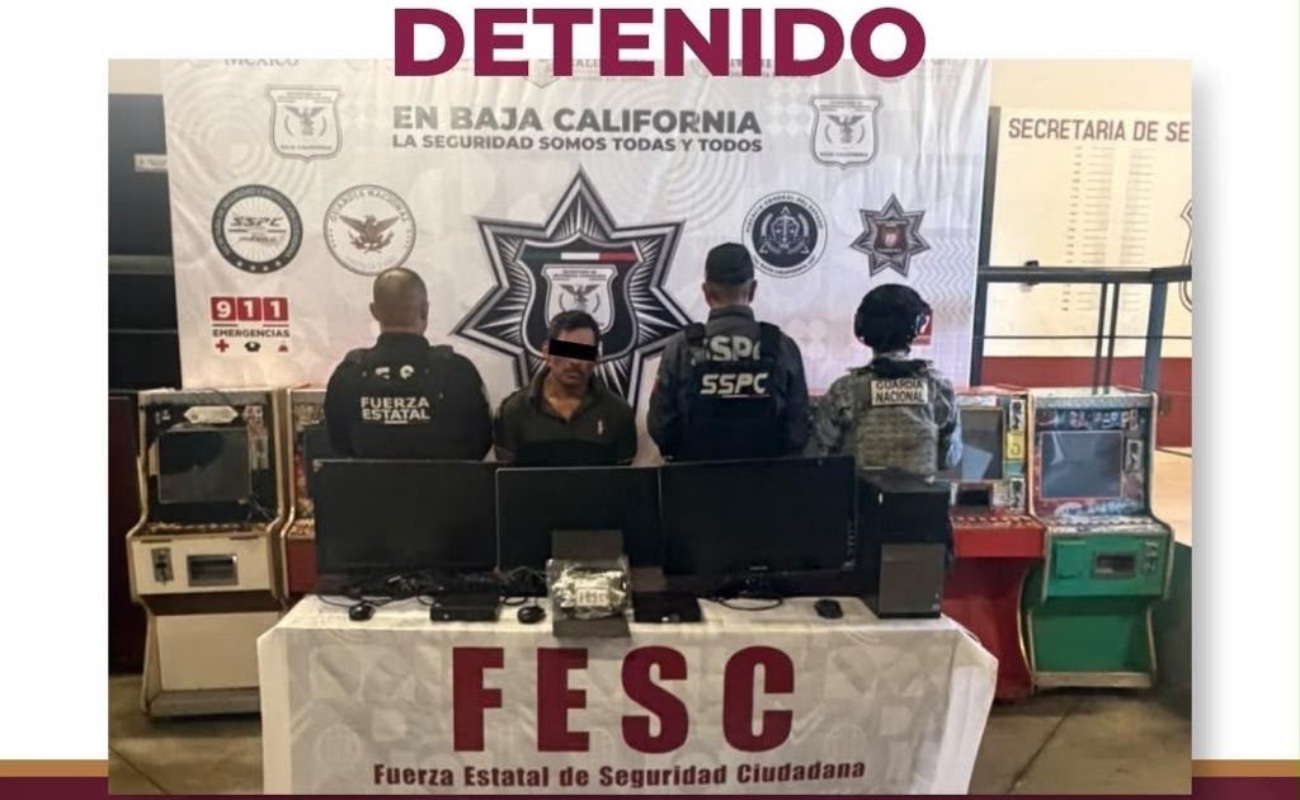 Detiene FESC a “El Chaparro” durante Operativo Espejo en Tijuana