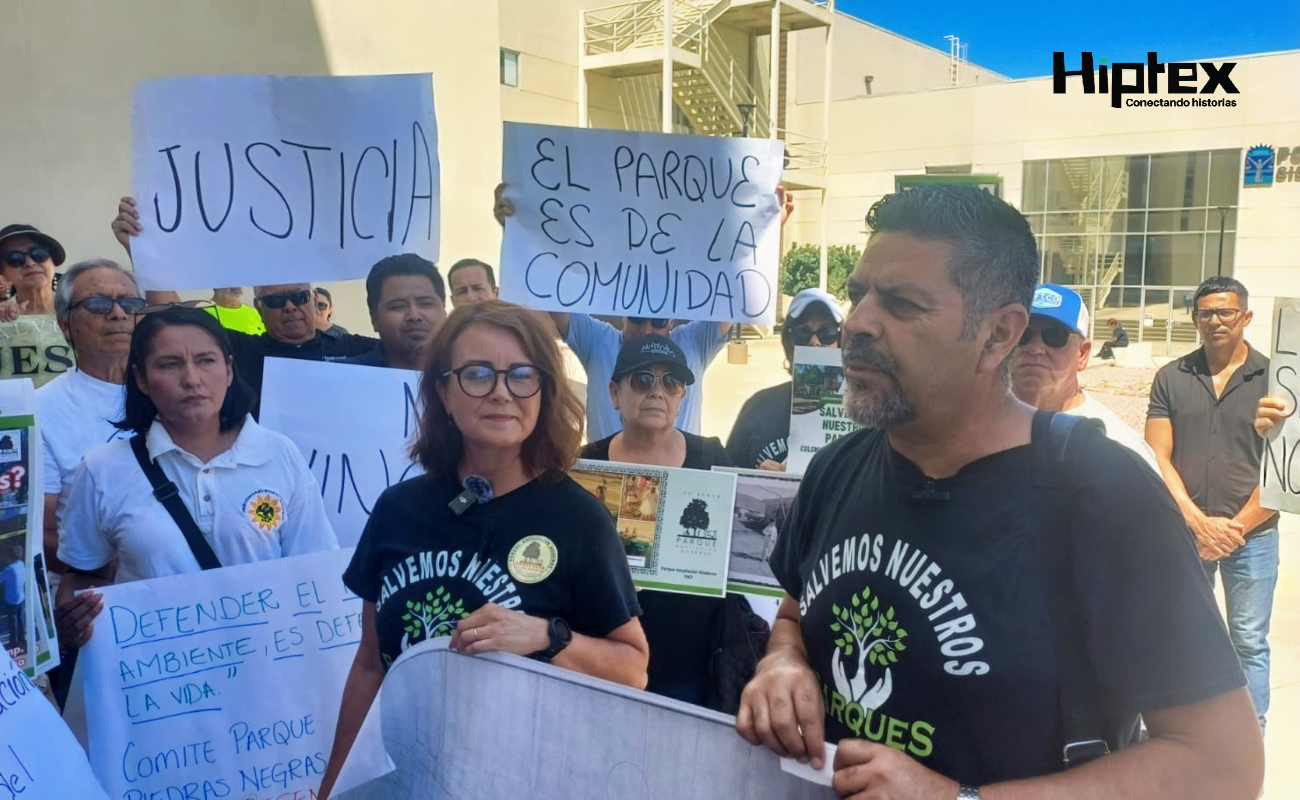 Denuncian intimidación por defender parque de La Moderna